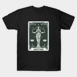 Justice Card T-Shirt